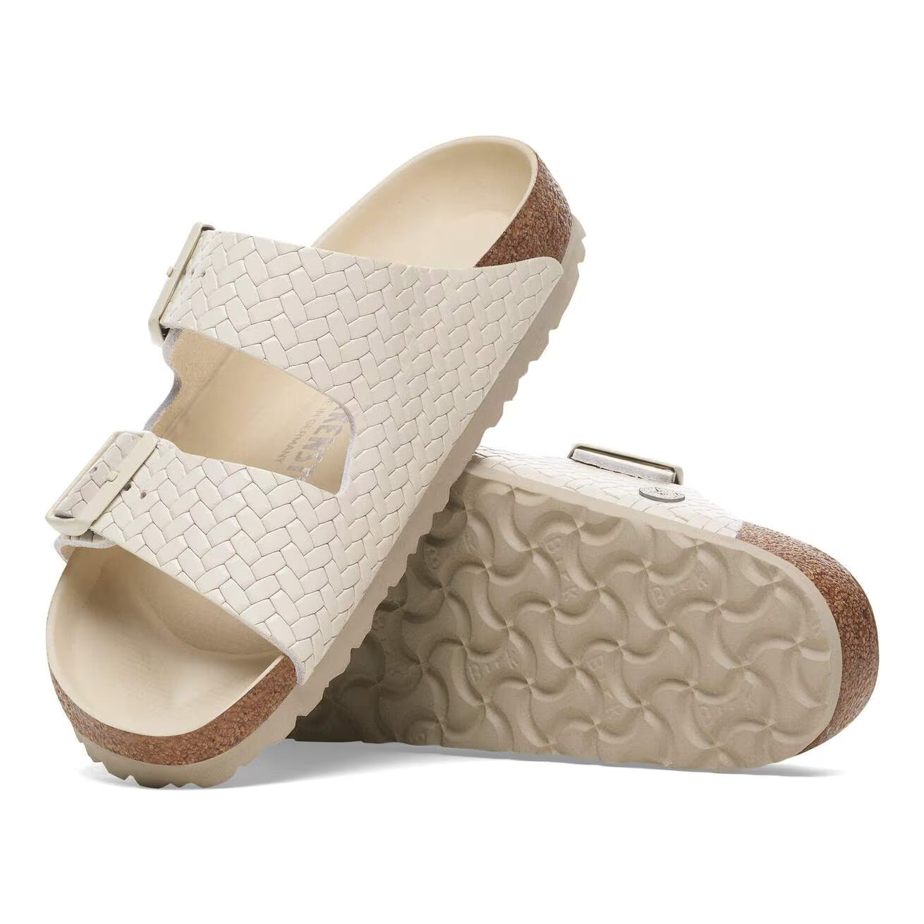 Arizona Rivet Logo Woven Embossed - Ecru