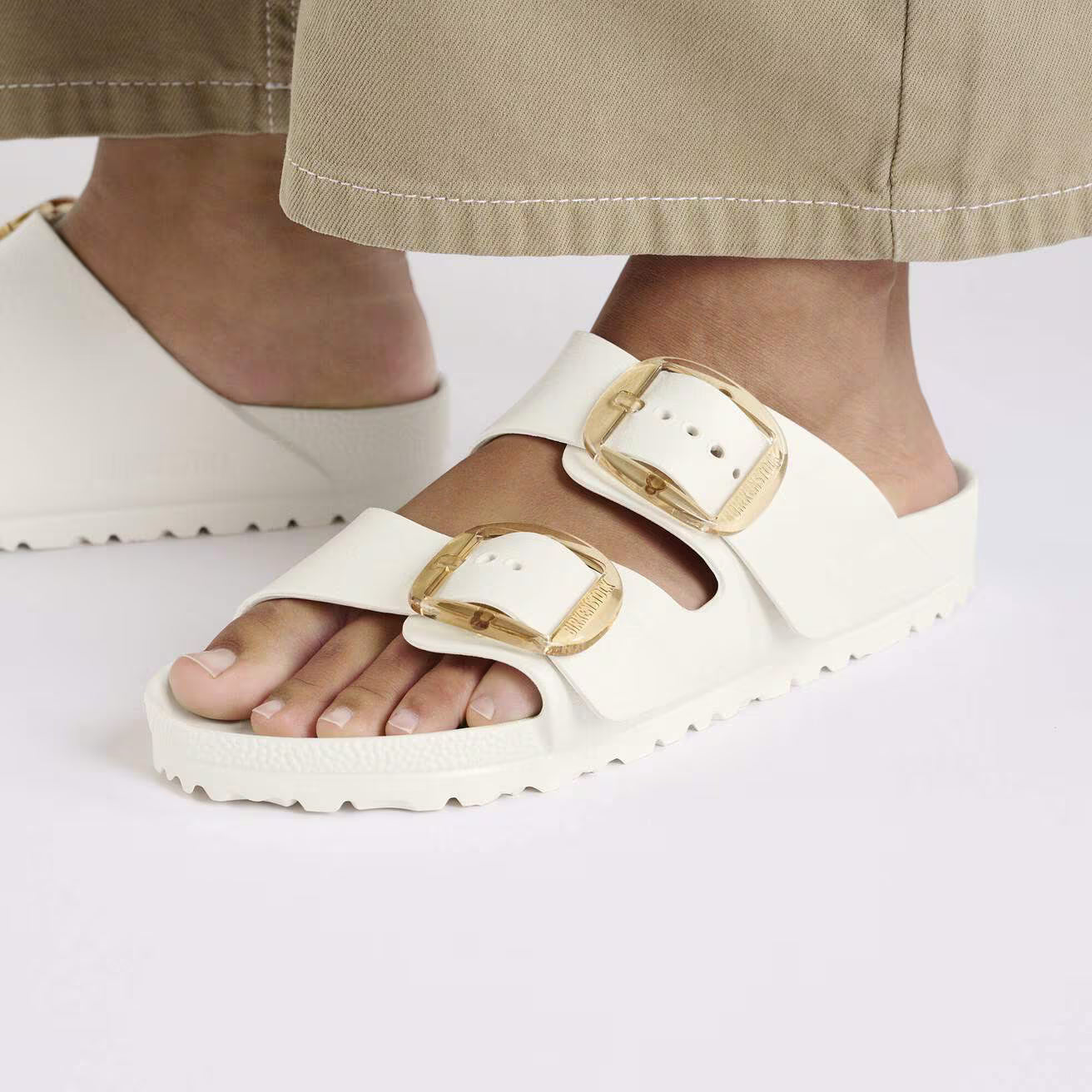 Arizona Big Buckle EVA - Eggshell