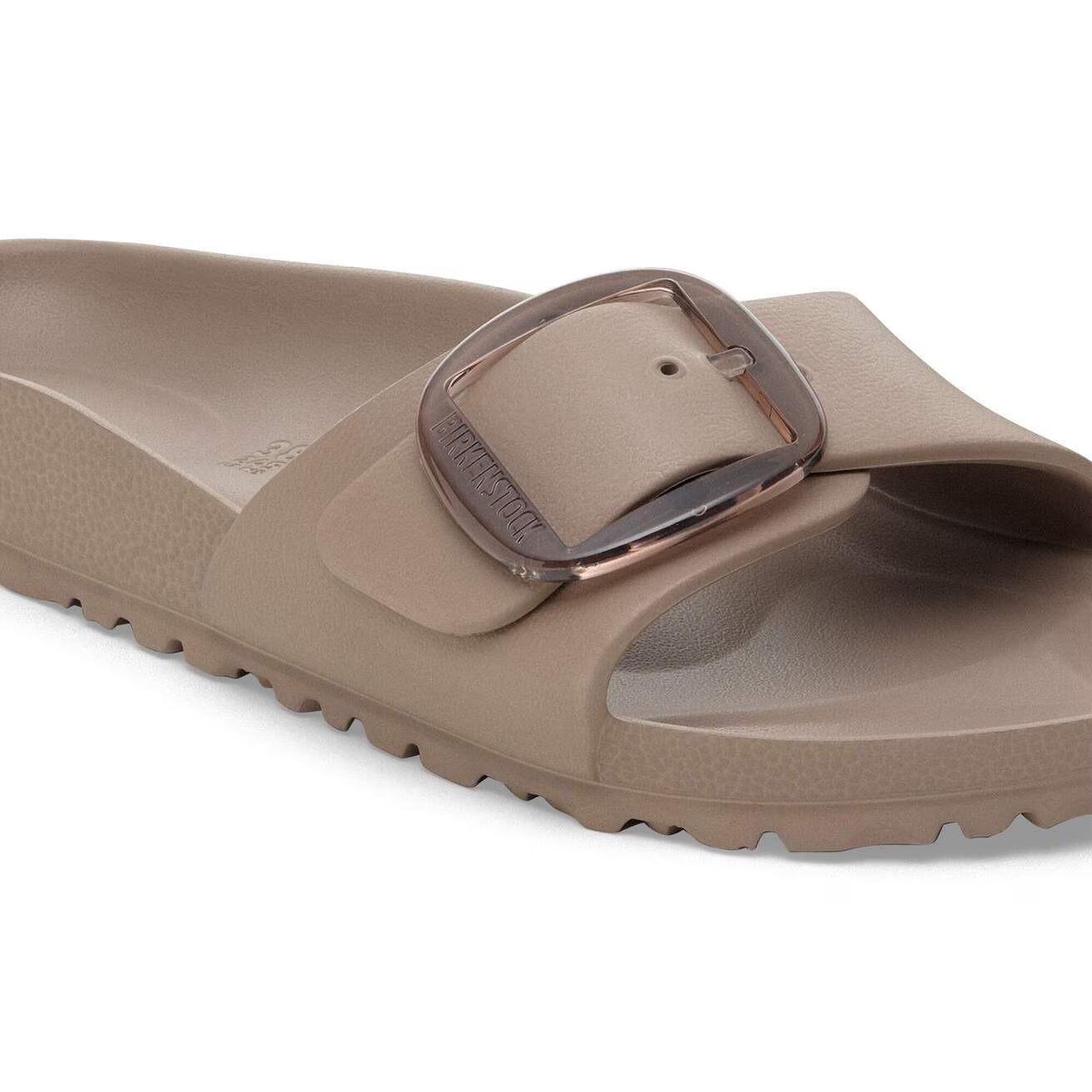 Madrid Big Buckle Eva Gray Taupe