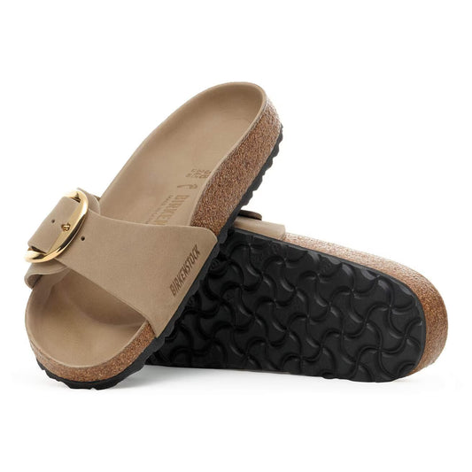 Madrid Big Buckle Oiled Leather - Tabacco Brown
