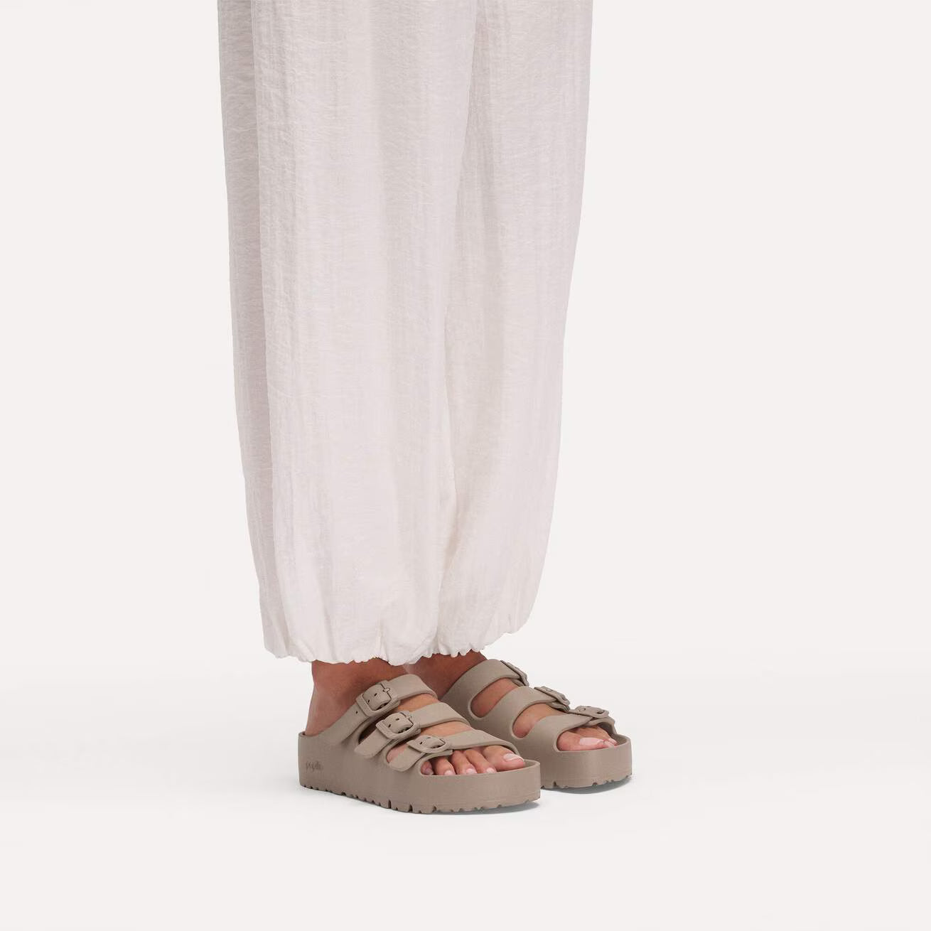 Florida Flex Platform EVA Sandal - Gray Taupe