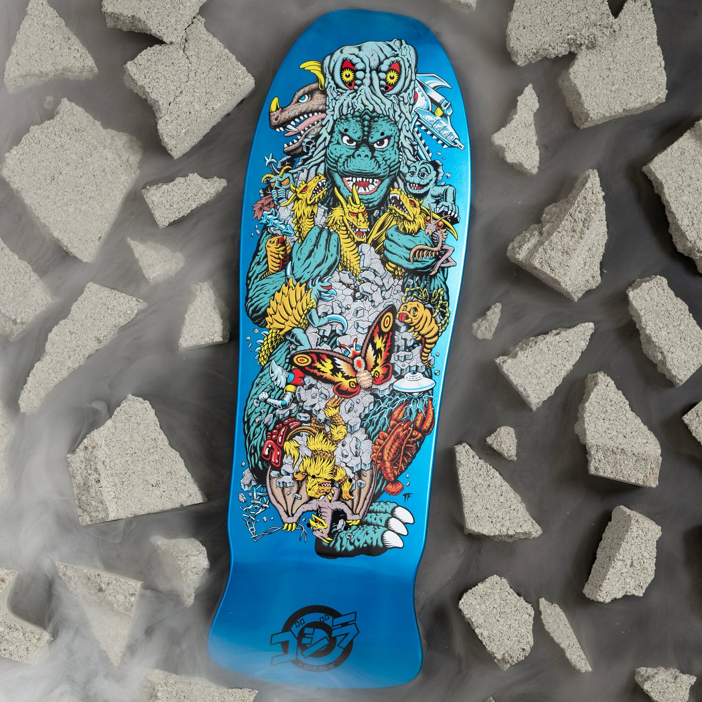 Santa Cruz Godzilla Kaiju Roskopp Deck 10.125