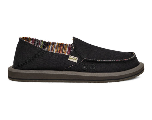 Donna Hemp 2 Tone - Black