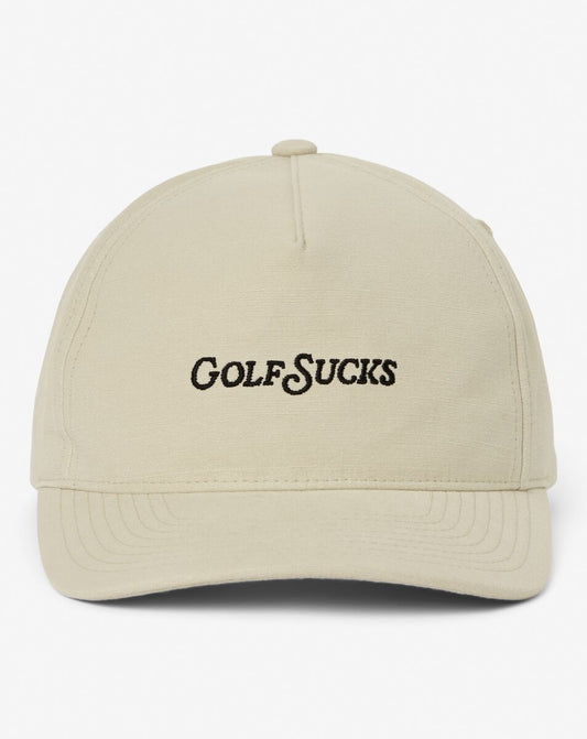 Golf Sucks Hat - Italian Sand