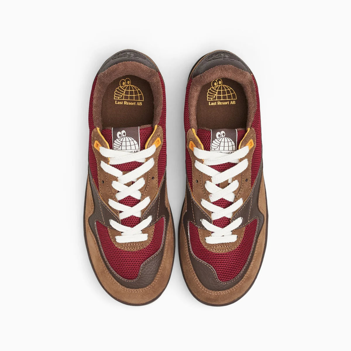 Last Resort CM002 Lo Suede/Leather/Mesh - Burgundy/Brown