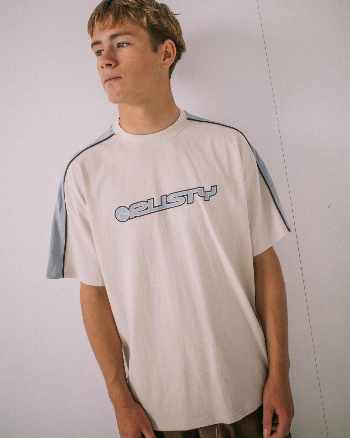 Rusty Alonso Short Sleeve Tee - Cream
