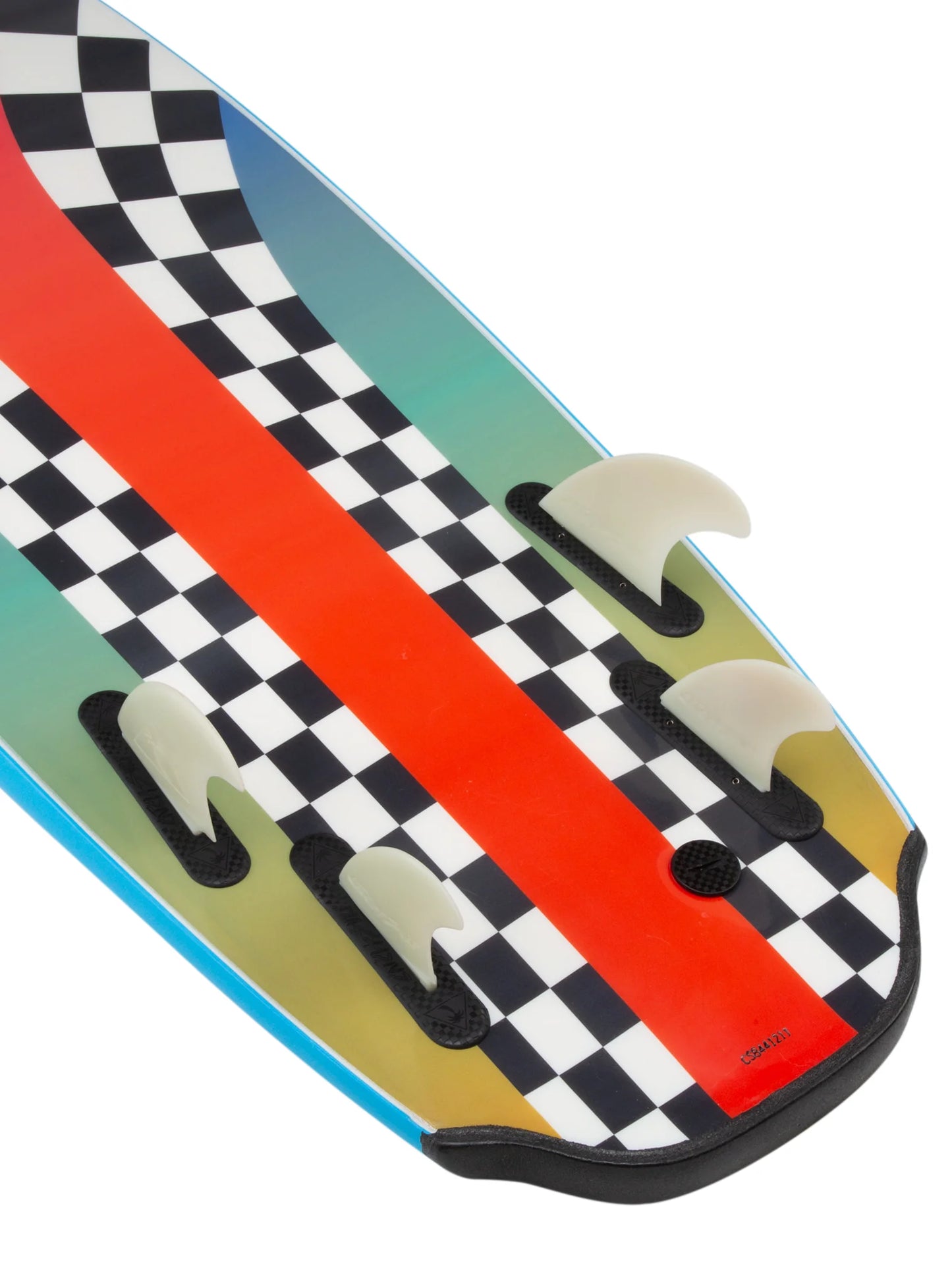 Odysea Bat Tail Quad 5'8" T&C Surf Designs® - Blue