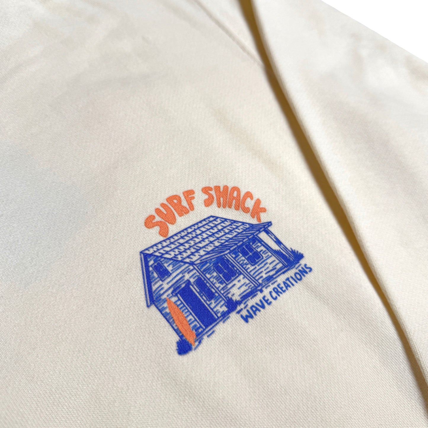 Surf Shack X Wave Creations Crewneck - Tan