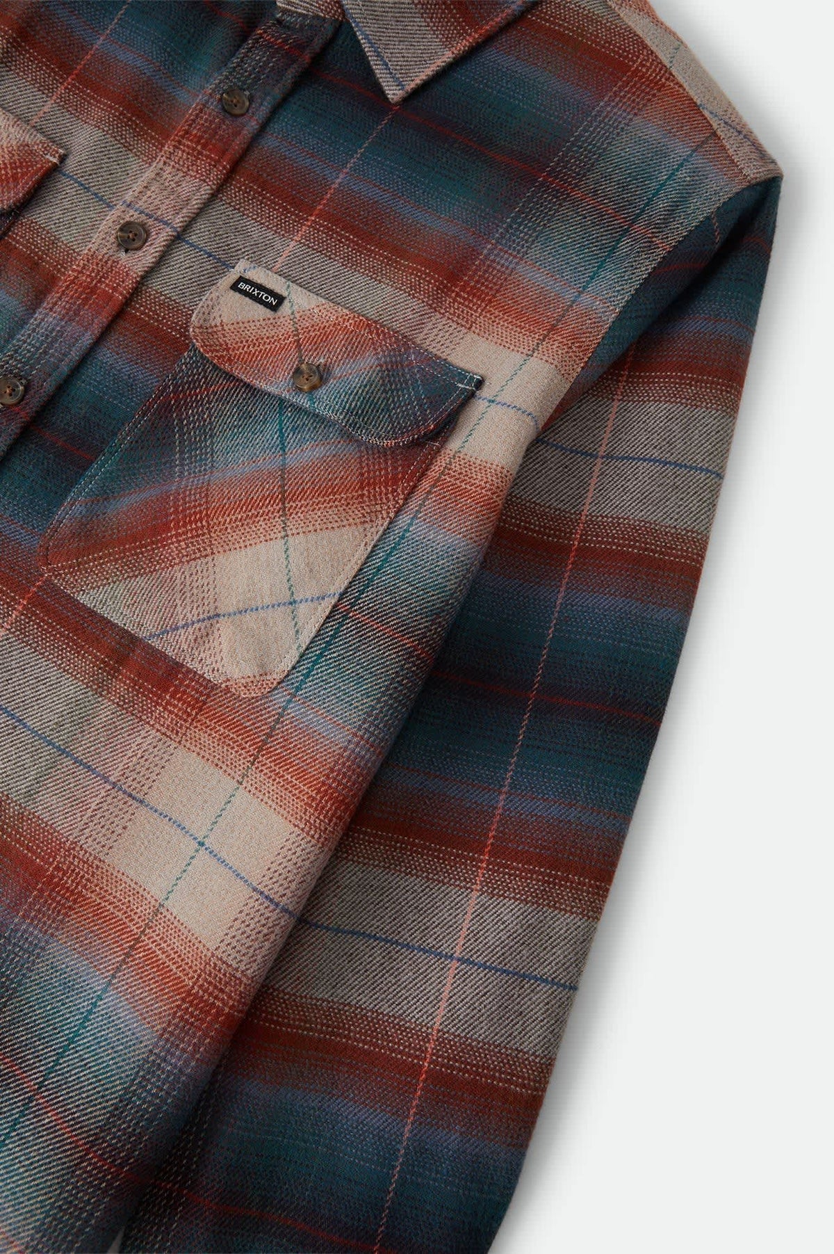 Brixton Bowery Flannel - Multi/Shadow