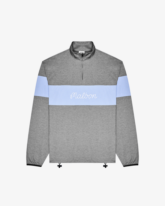 Malbon Horizon Pullover - Black Chambray