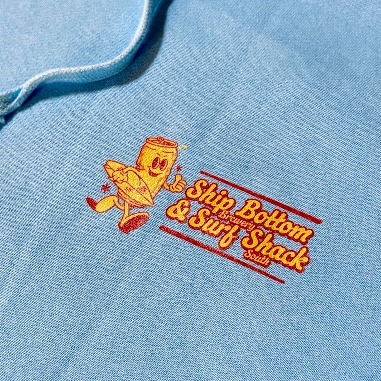 Ship Bottom Brewery x Shack Hoodie - Sky Blue