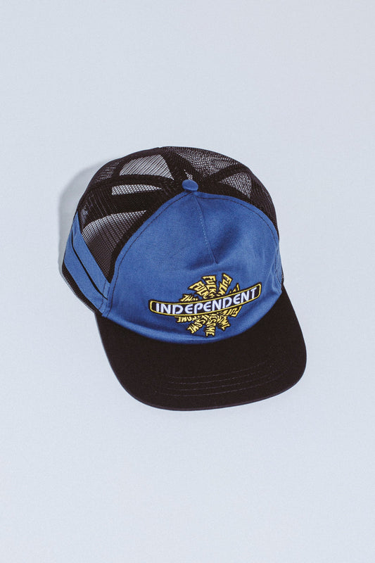 FA X Independent Spiral Logo Trucker - Navy