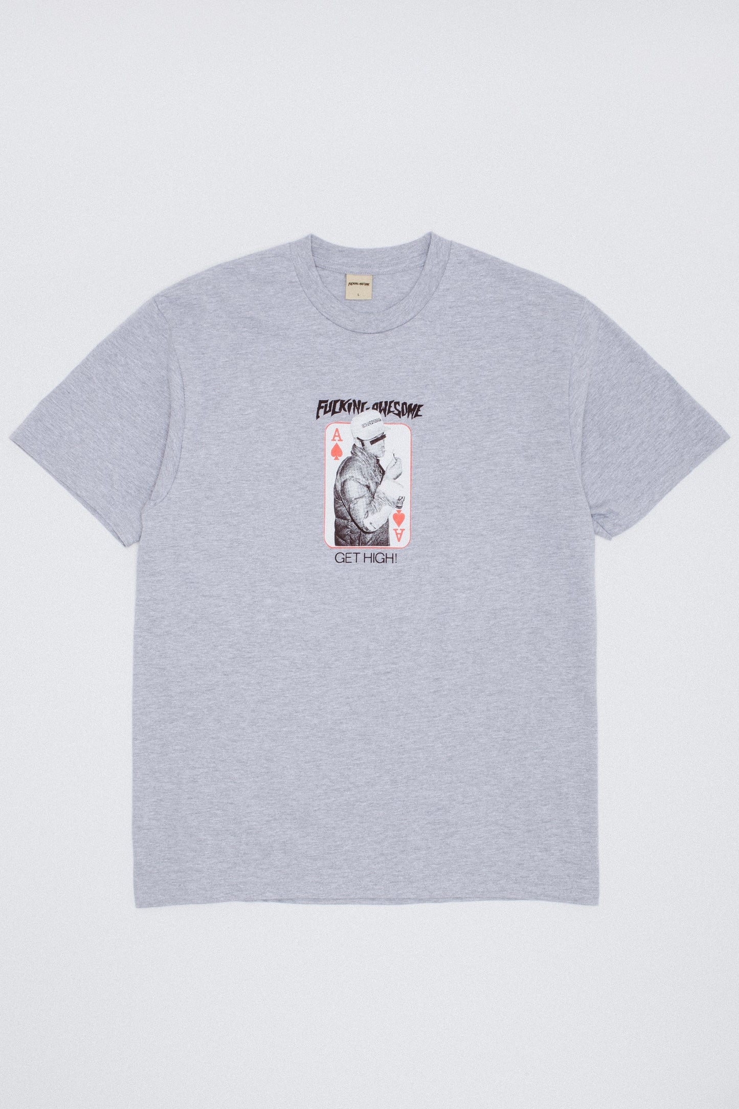 FA X Independent Get High Tee - Ash Heather