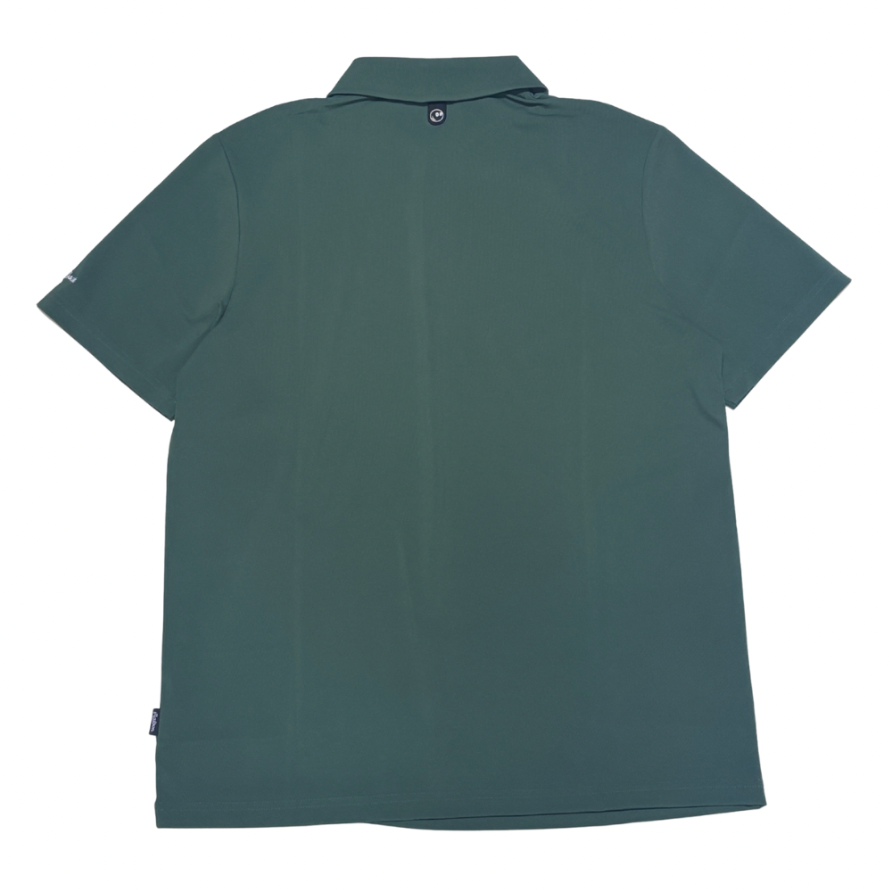 Surf Shack x Malbon Fairway Polo - Forest Green