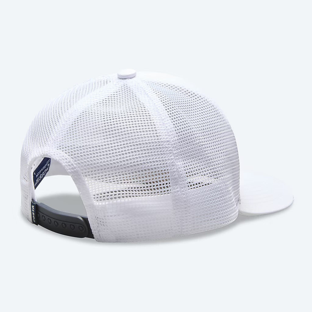 Costa The Hunt Trucker Hat - White/RWB
