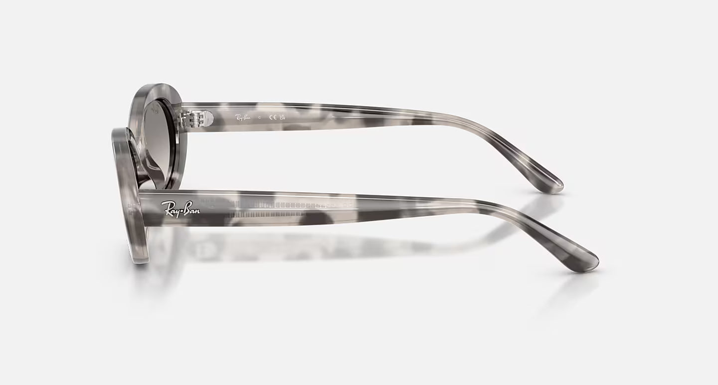RB2223 Opal Grey Havana w/ Clear Gradient Grey Lens