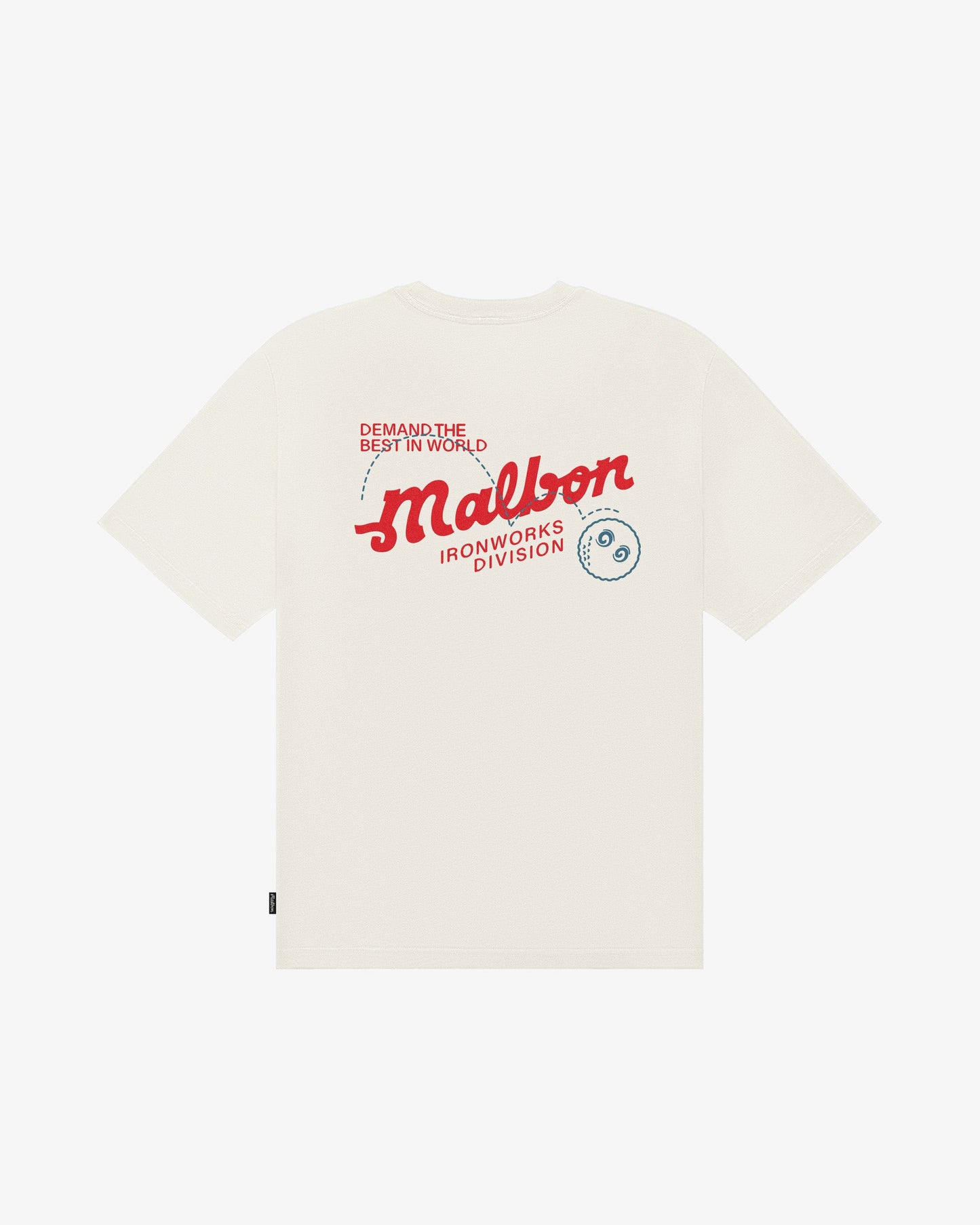 Malbon Vista Demand Pocket Tee - Ivory