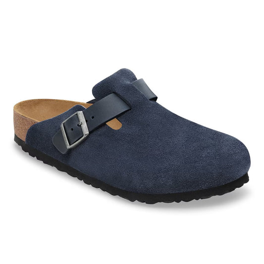 Boston Suede Leather - New Navy