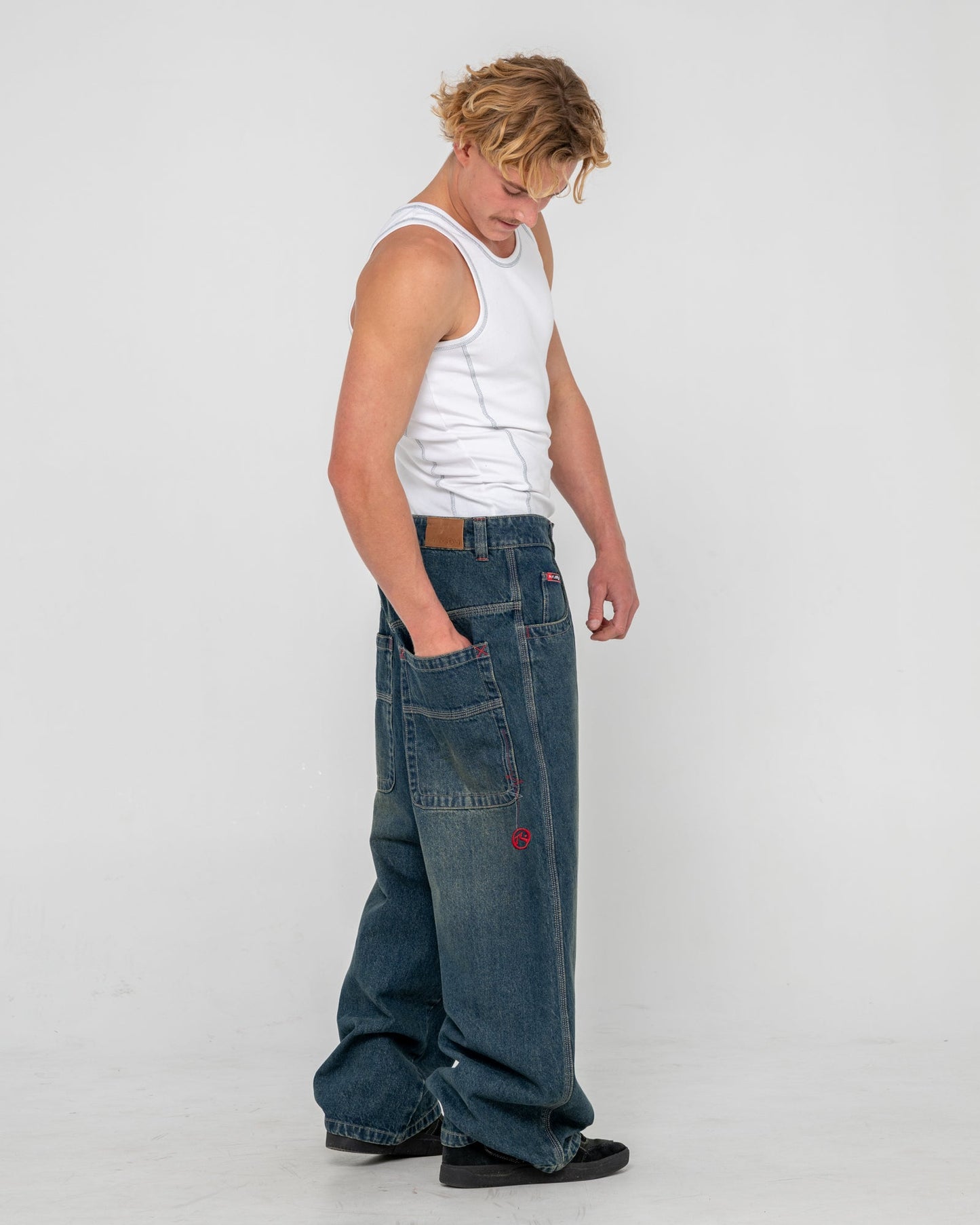 Rusty Yowie Baggy Jean - Dark N Dirty