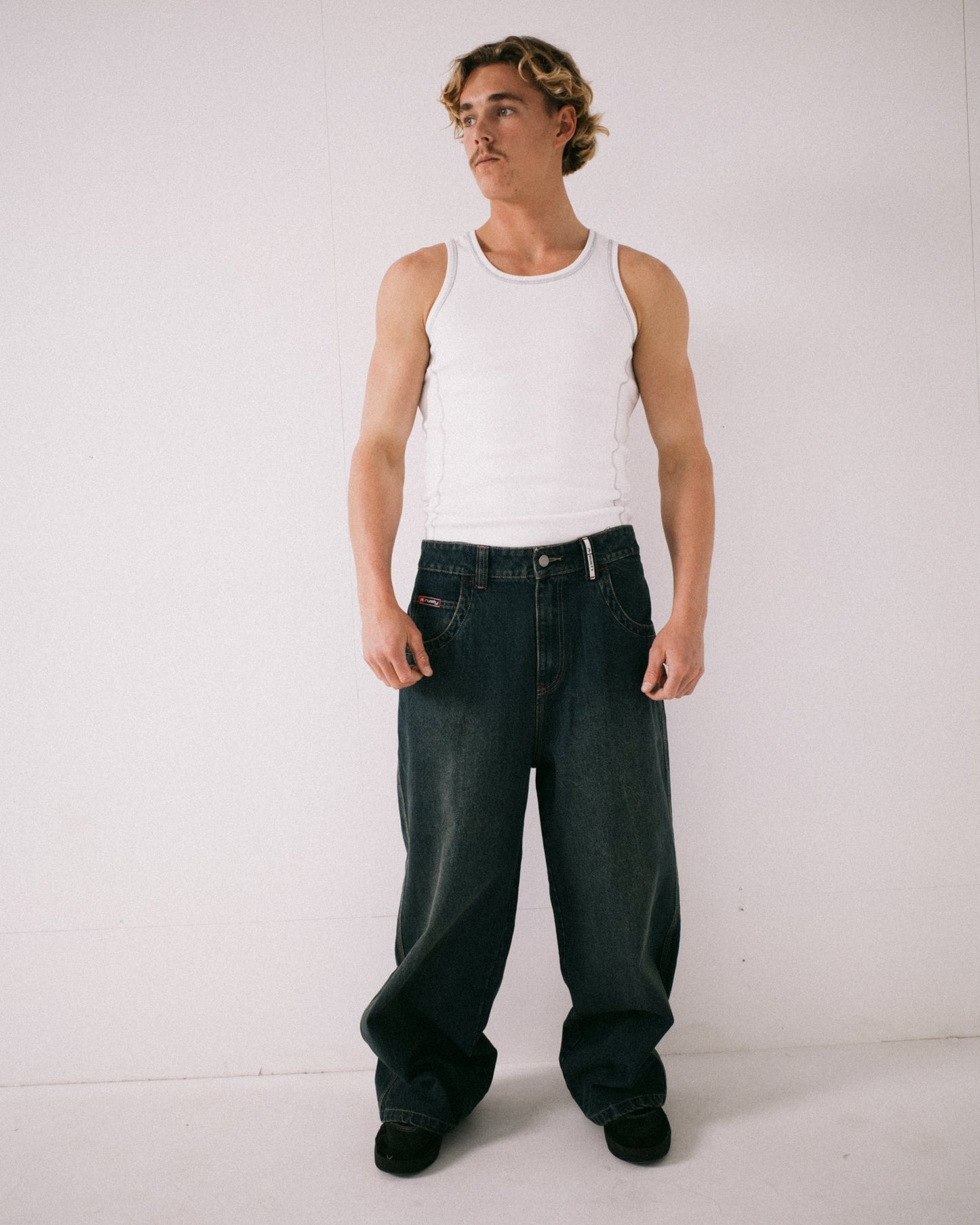 Rusty Yowie Baggy Jean - Dark N Dirty