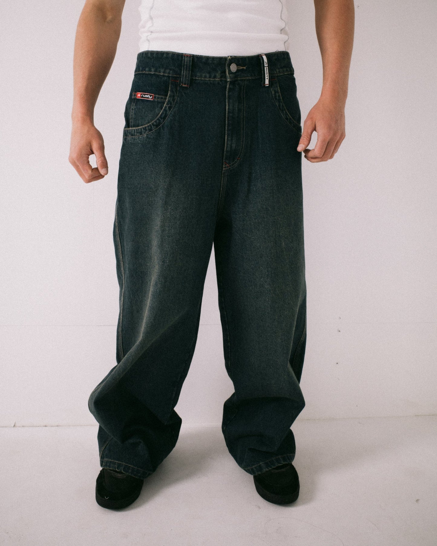 Rusty Yowie Baggy Jean - Dark N Dirty
