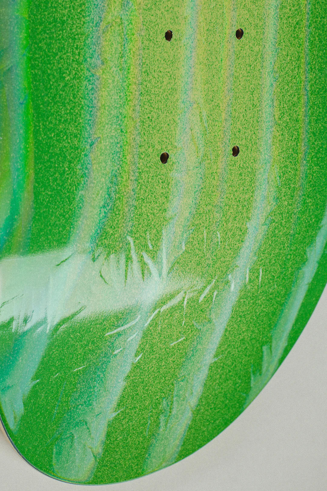 FA World Entertainment Neon Green Stamp Embossed Deck