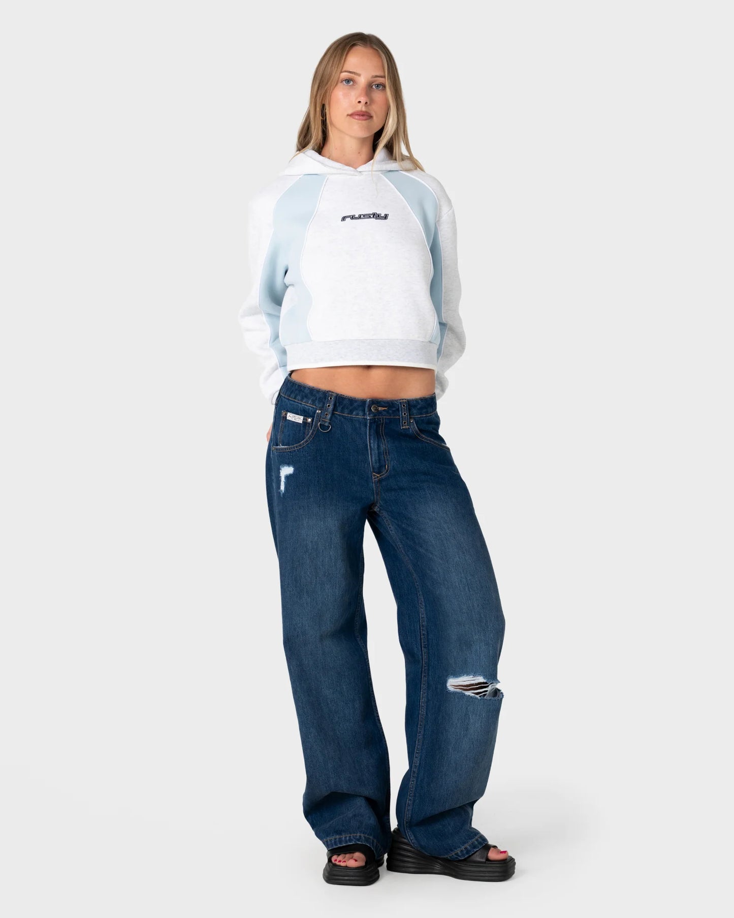 Burn Baby Loose Low Rise Jean