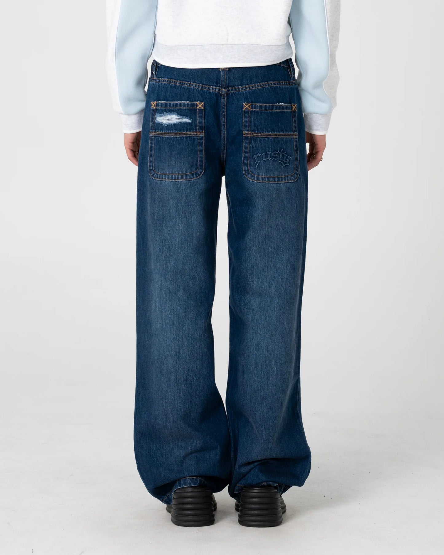 Burn Baby Loose Low Rise Jean