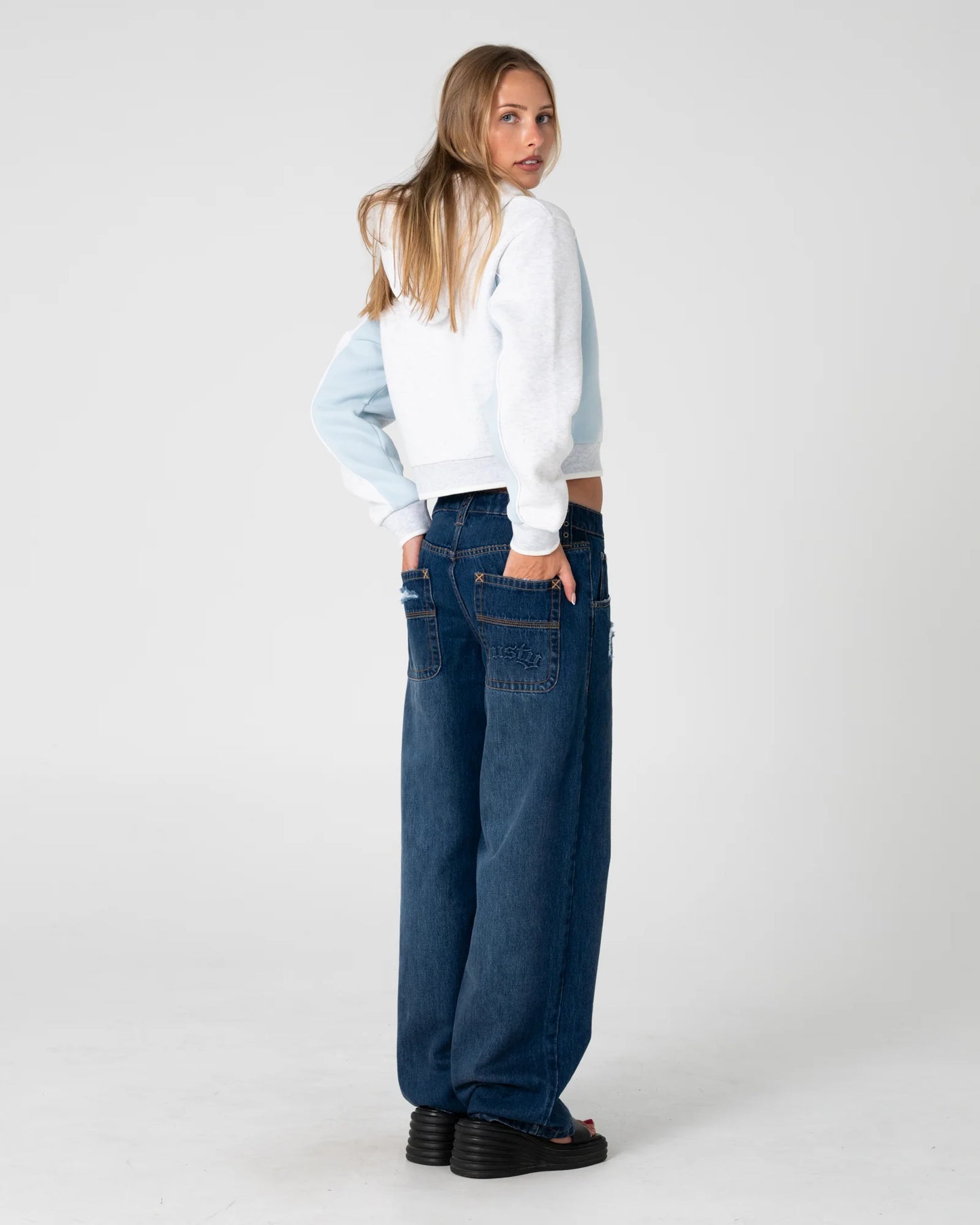 Burn Baby Loose Low Rise Jean