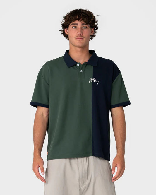Pop Top Short Sleeve Polo - Green Gables
