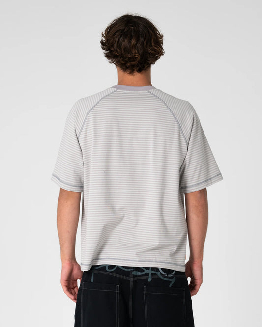 Riddle Me This Short Sleeve Tee - Stone Grey