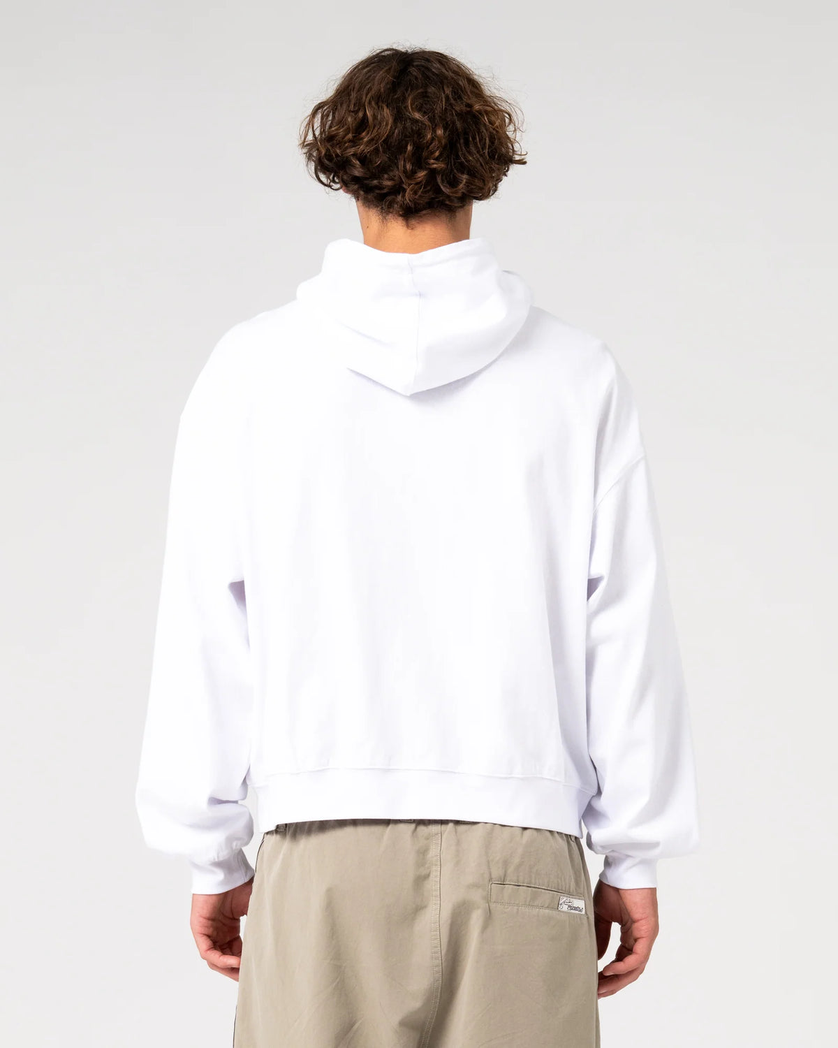 Rusty Chief Keef Lightweight Zip-Thru Hoodie - White
