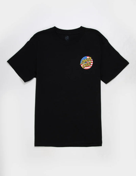Santa Cruz July 4th Heavyweight Tee - Black