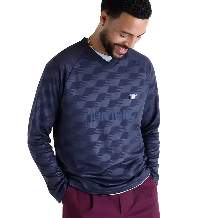 New Balance Numeric L/S Team Jersey - Dark Night