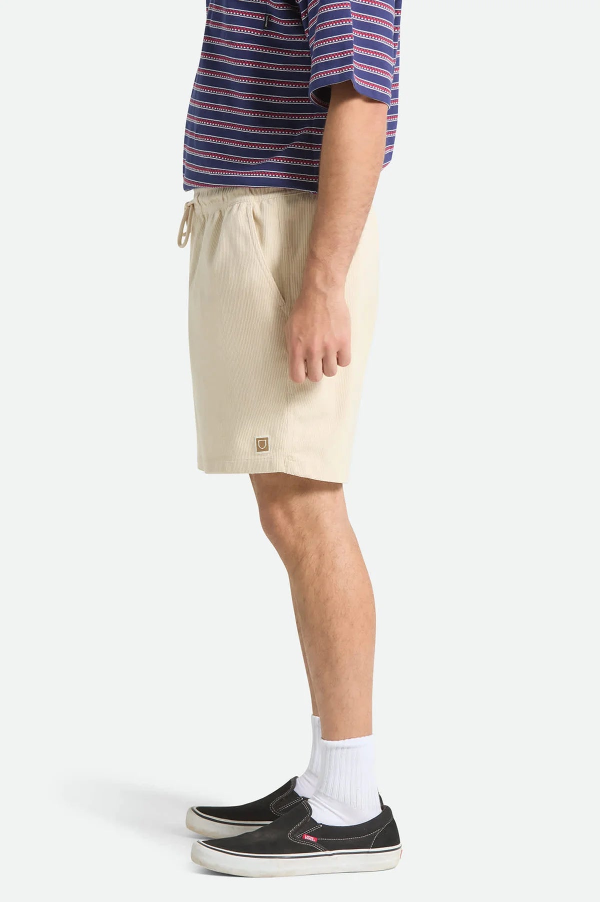 Brixton Everyday Corduroy Short - Whitecap