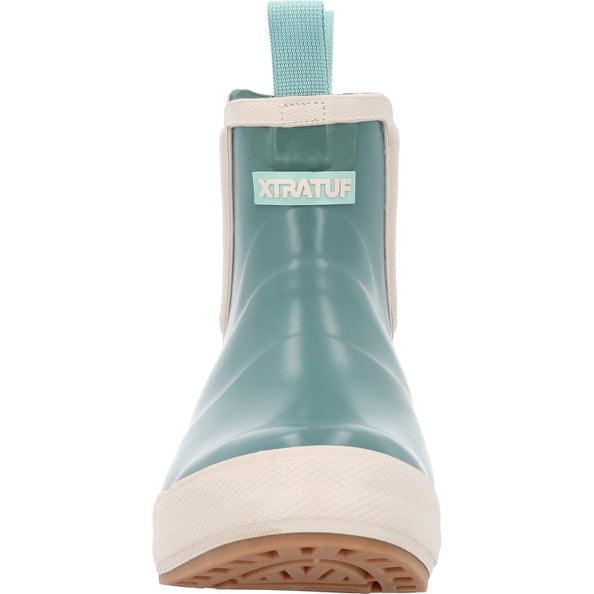 Xtratuf x Salmon Sisters Women’s 7 inch Ankle Deck Boot - Marine Blue