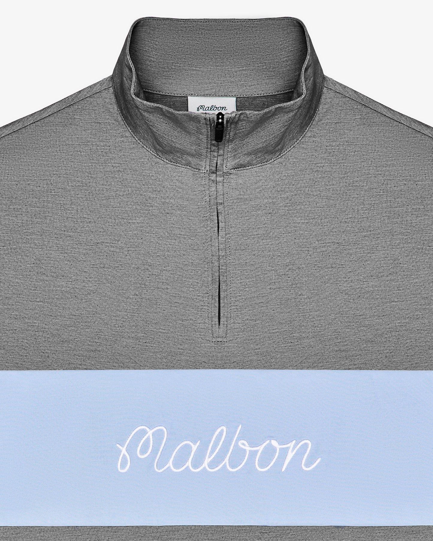 Malbon Horizon Pullover - Black Chambray