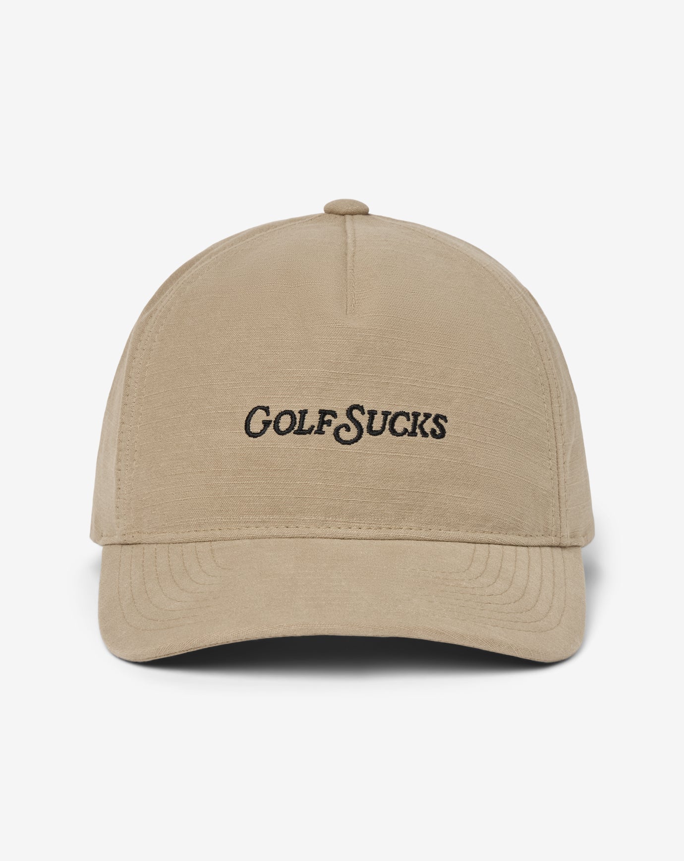 Golf Sucks Hat - Weathered Teak