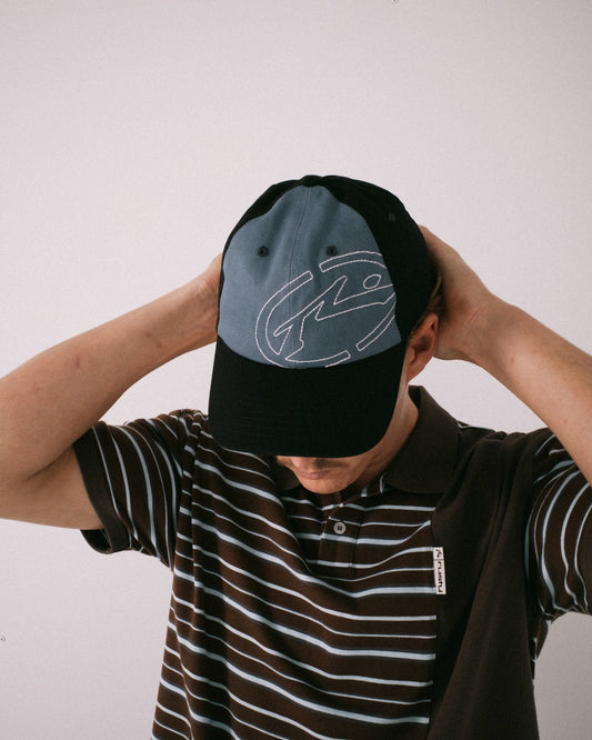 Rusty Kill Switch 6 Panel Cap - Black/Slate