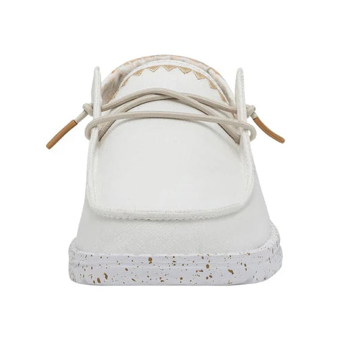 Hey Dude Wendy Chambray Woven - White Sand