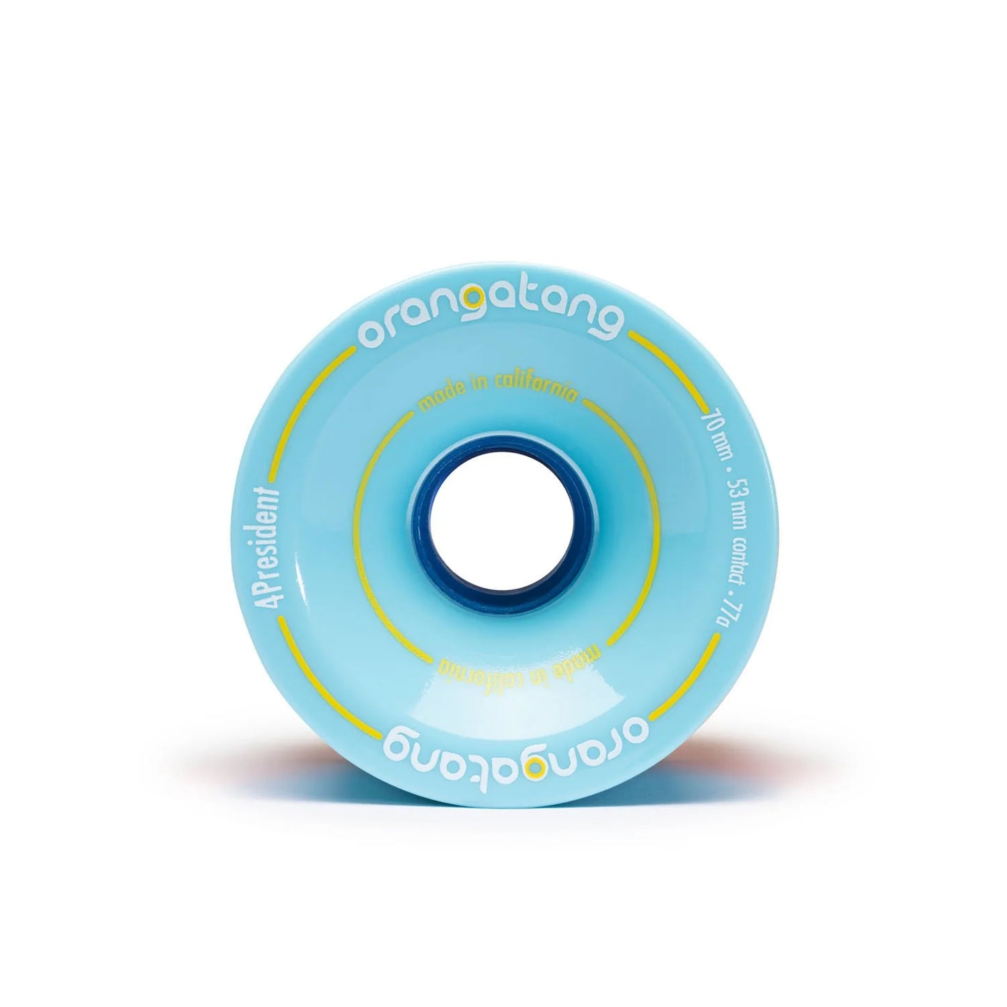 Orangatang 70mm 77a 4President Wheels - Blue