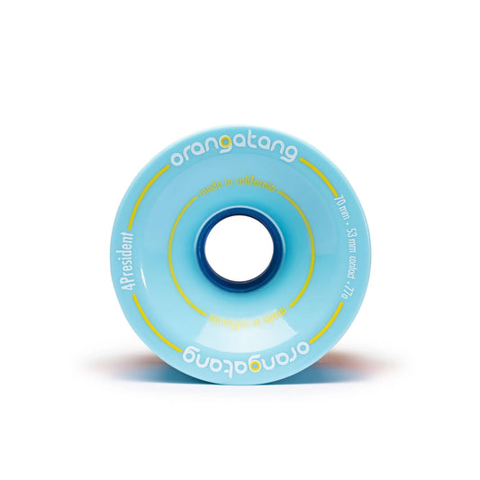 Orangatang 70mm 77a 4President Wheels - Blue