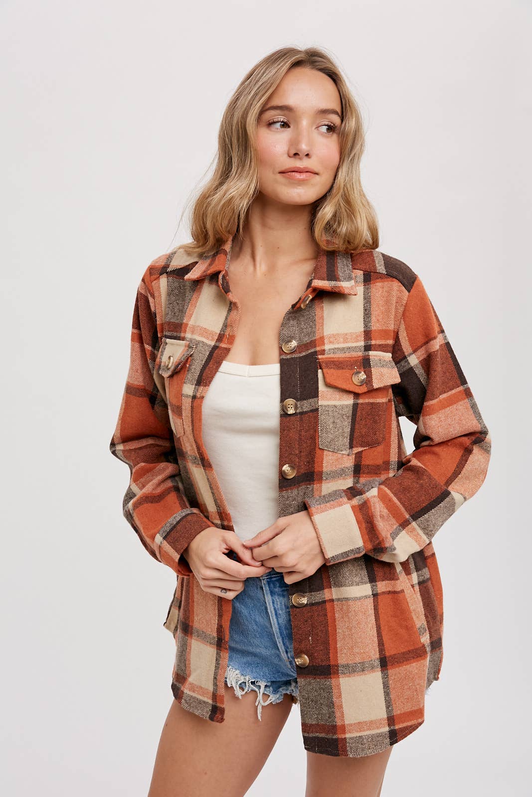 Plaid Flannel Shacket