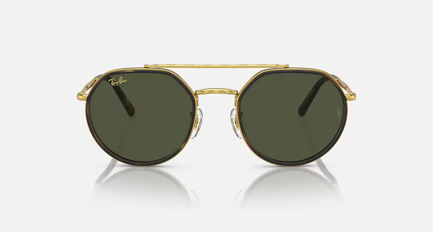 RB3765 Legend Gold w/ Green Lens