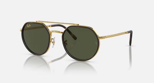 RB3765 Legend Gold w/ Green Lens