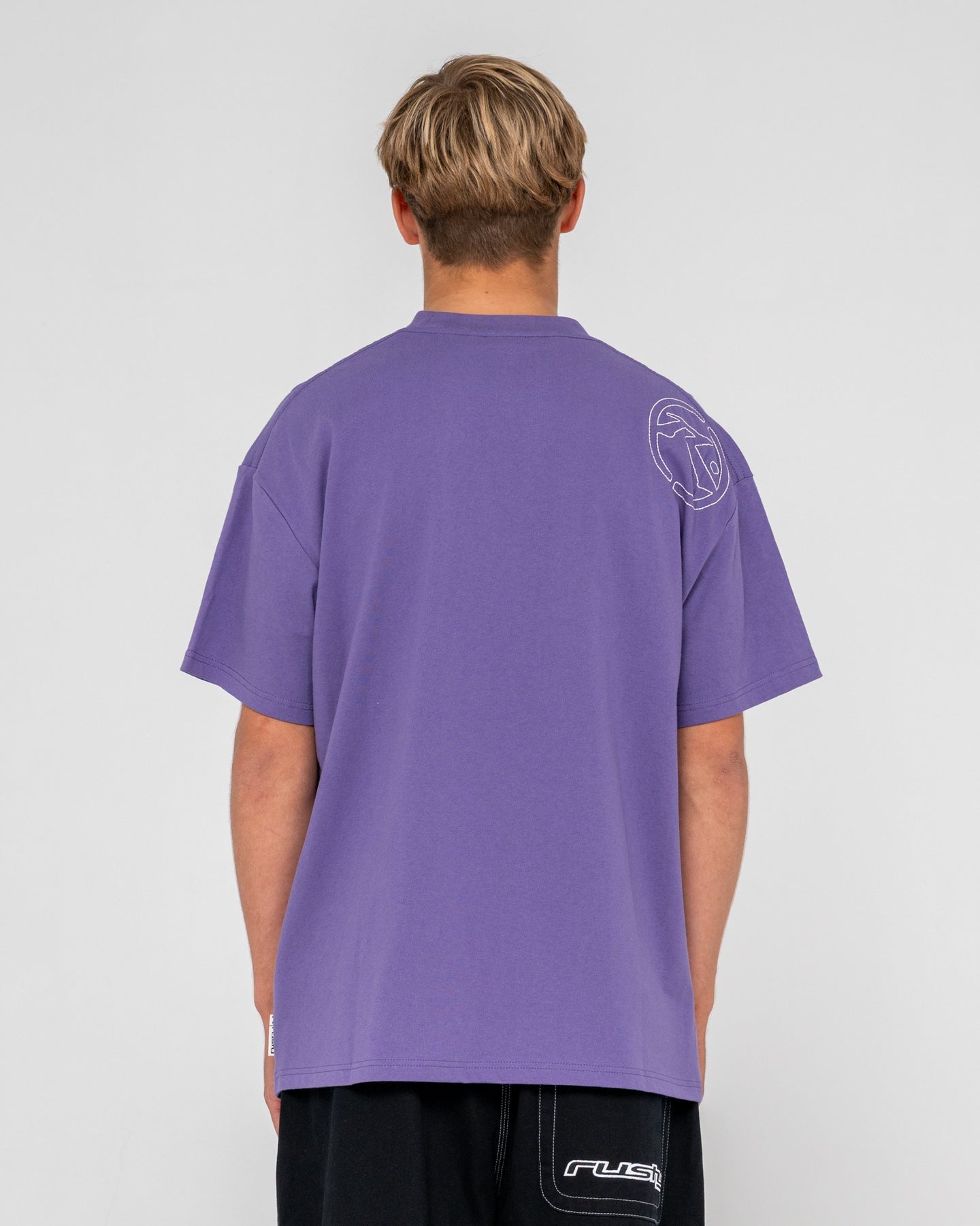 Rusty Spraya Short Sleeve Tee - Purple Ash