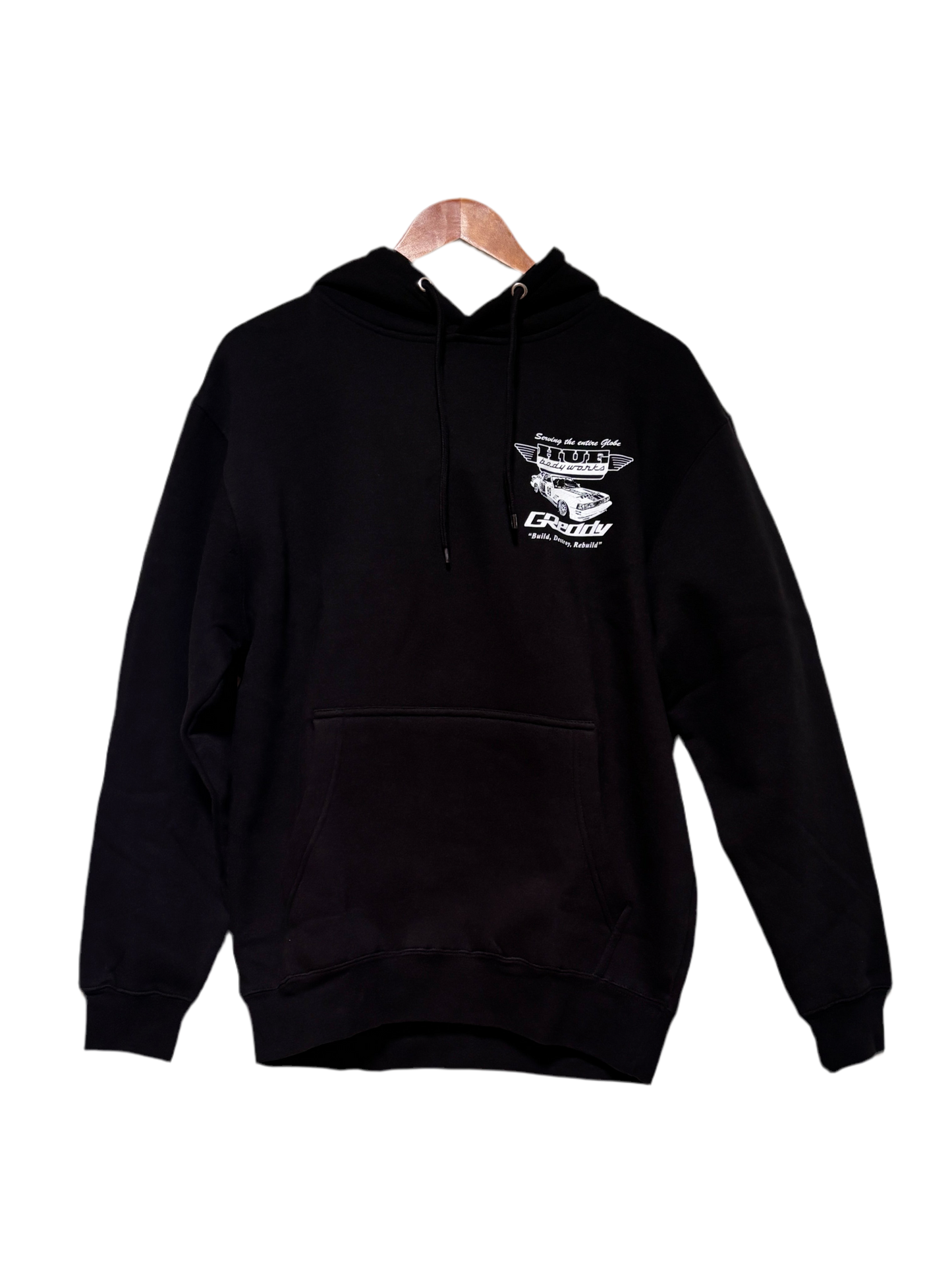 HUF x GReddy Body Works P/O Hoodie - Black