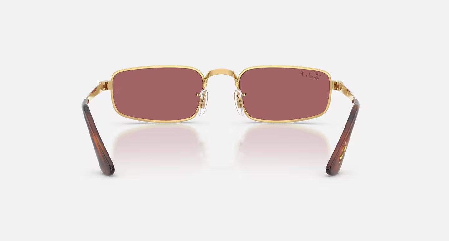 RB3927 by A$AP Rocky Polished Arista Gold w/ Polar Purple Lens