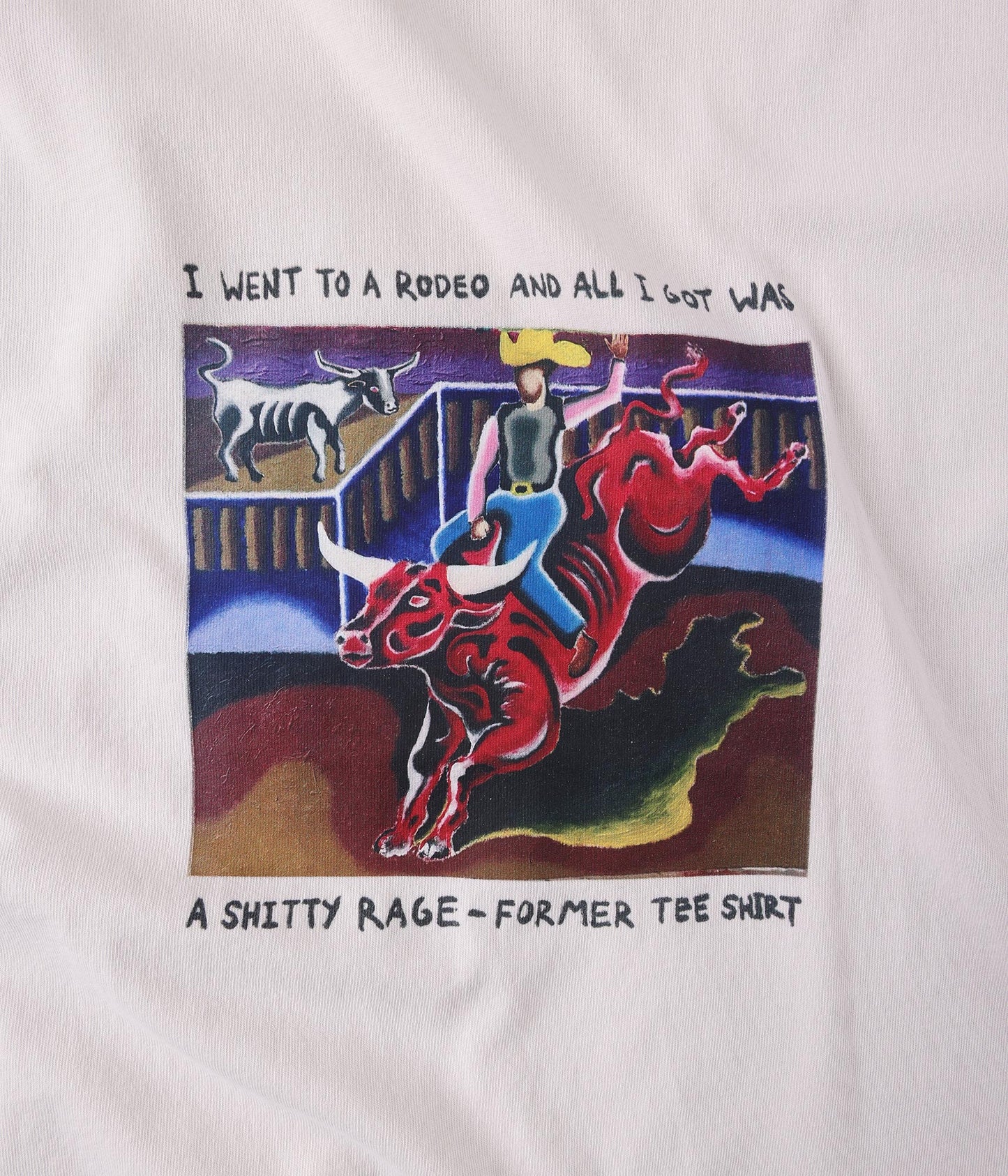 Former x Rage Rodeo Shrunken Tee - Bone