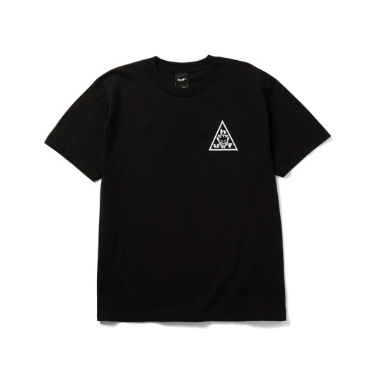 HUF x Spitfire Sticker TT SS Tee - Black